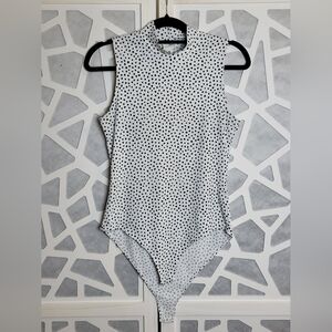 H&M Black and White Polka Dot Kids One Piece